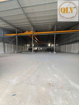 CHO THUÊ XƯỞNG MẶT TIỀN QL13, MỸ PHƯỚC, BẾN CÁT, BÌNH DƯƠNG, 1.000M²