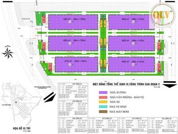 CHO THUÊ CỤM NHÀ XƯỞNG KCN MỸ XUÂN – BÀ RỊA VŨNG TÀU – 24.480m²