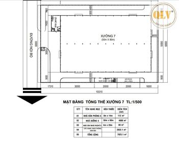 CHO THUÊ NHÀ XƯỞNG – KCN KIM HUY, BÌNH DƯƠNG – 11.025m²