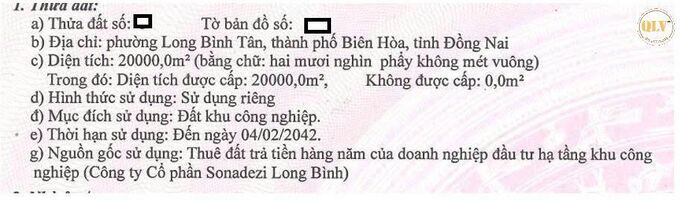 BÁN NHÀ XƯỞNG – KCN BIÊN HÒA 2, ĐỒNG NAI – 20.000m²