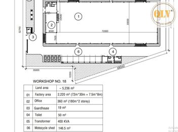 CHO THUÊ CÁC NHÀ XƯỞNG ĐỘC LẬP – KCN CHÂU ĐỨC, BÀ RỊA - VŨNG TÀU – MỖI XƯỞNG xấp xỉ 2.220m²