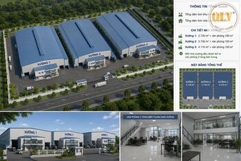 CHO THUÊ NHÀ XƯỞNG TẠI TP. TÂN UYÊN, BÌNH DƯƠNG – 9.860m²