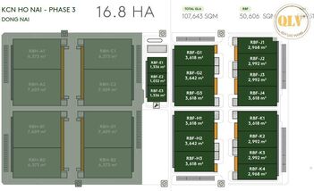 Cho thuê cụm nhà xưởng quy mô lớn KCN Bình Dương 107.643m²