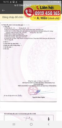 Bán đất cao su 13.202m Chính chủ tại Đồng Nai