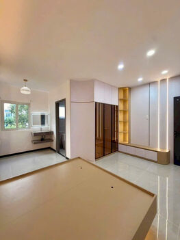 Nhà đẹp Cần Thơ – Nhà trệt lửng mới hoàn thiện KDC Hồng Loan 6A