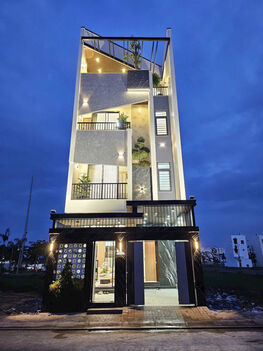 Nhà đẹp Cần Thơ – Nhà 3 lầu có thang máy tại KDC Nam Long II Central Lake