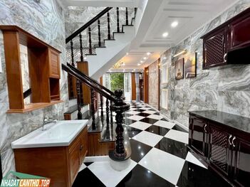 Nhà Lầu Mới - Kiến Trúc Hiện Đại Tuyệt Đẹp - Trục Chính H.388 Nguyễn Văn Cừ - P. An Khánh - Q. Ninh