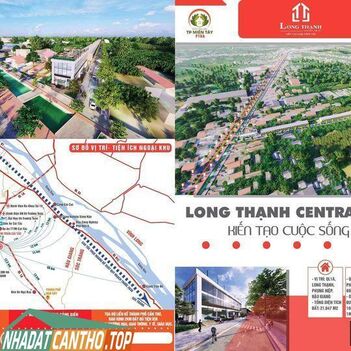 Nhà Phố Phong Cách Châu Âu Mặt tiền QL1A Hậu Giang